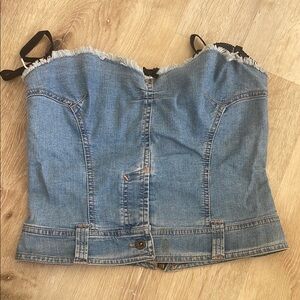 Dolce & Gabbana Denim Blue Women's Top